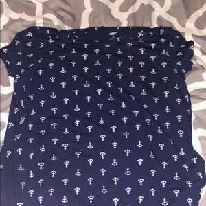 Old navy kids anchor shirt